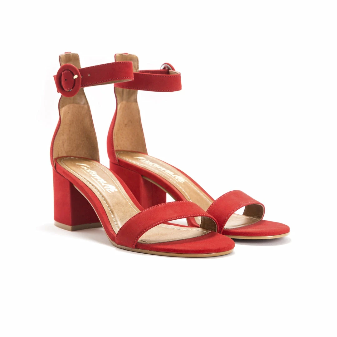 L'intervalle Eliza Red Nubuck 2 L'intervalle Eliza Red Nubuck