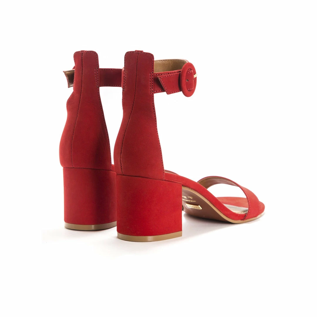 L'intervalle Eliza Red Nubuck 4 L'intervalle Eliza Red Nubuck