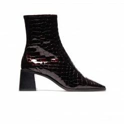 L'INTERVALLE Bogart Bordeaux Shiny Croco