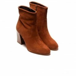 L'INTERVALLE Sale Boots Portland Rust Suede