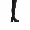 L'INTERVALLE Oakwood Black Suede Stretch WOMEN