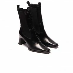 L'INTERVALLE WOMEN Pasteur Black Leather