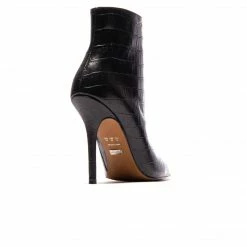 L'INTERVALLE Cathy Black Croco BOOTS