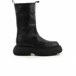 L'INTERVALLE WOMEN Tineo Black Leather