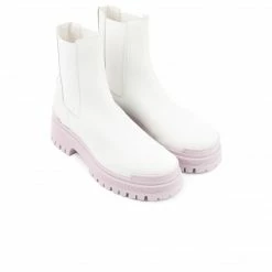 L'INTERVALLE Kirby White Leather/Lilac Sole WOMEN