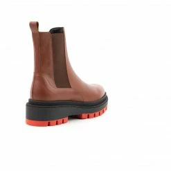 L'INTERVALLE Lucena Tan Leather/Red Sole WOMEN