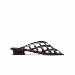 L'INTERVALLE WOMEN Mystik Black Leather