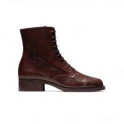 L'INTERVALLE WOMEN Antibes Brown Leather