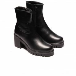 L'INTERVALLE WOMEN Crow Black Leather