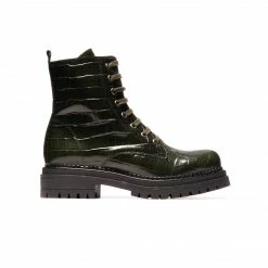 L'INTERVALLE Rambo Khaki Croco