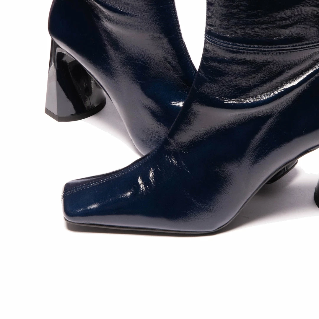 L'INTERVALLE Balado Navy Leather WOMEN 5 L'INTERVALLE Balado Navy Leather WOMEN