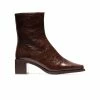 L'INTERVALLE Truro Dark Brown Leather