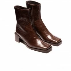 L'INTERVALLE Truro Dark Brown Leather