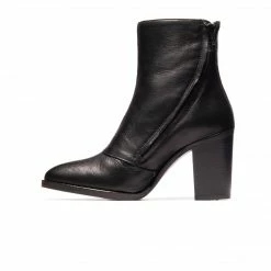 L'INTERVALLE Alzira Black Leather WOMEN