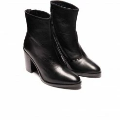 L'INTERVALLE Alzira Black Leather WOMEN