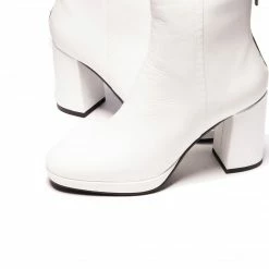 L'INTERVALLE Stassi White Leather WOMEN