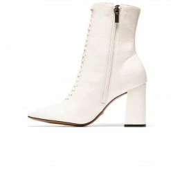 L'INTERVALLE Primrose White Leather WOMEN