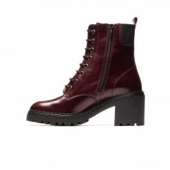 L'INTERVALLE WOMEN Potenza Bordeaux Leather