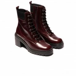 L'INTERVALLE WOMEN Potenza Bordeaux Leather