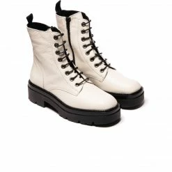 L'INTERVALLE WOMEN Chietti Off White Leather