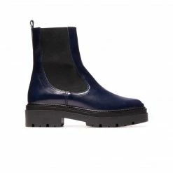 L'INTERVALLE Atri Navy Leather WOMEN