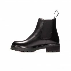 L'INTERVALLE Sarno Black Leather WOMEN