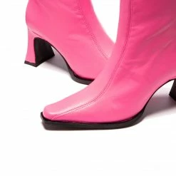 L'INTERVALLE Mairie Pink Leather WOMEN