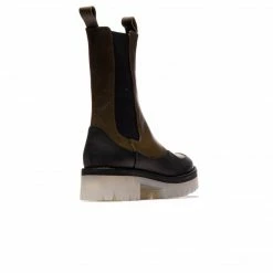 L'INTERVALLE WOMEN Storm Green Leather