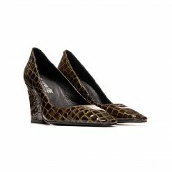 L'INTERVALLE Divia Olive Croco