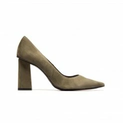 L'INTERVALLE Larial Olive Suede WOMEN