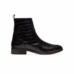 L'INTERVALLE WOMEN Mercer Black Croco