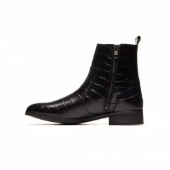 L'INTERVALLE WOMEN Mercer Black Croco