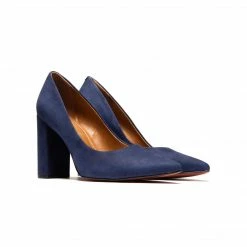 L'INTERVALLE Ciara Navy Nubuck