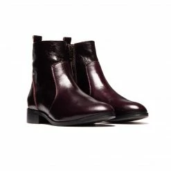 L'INTERVALLE WOMEN Mercer Burgundy Leather