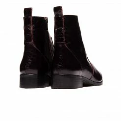 L'INTERVALLE WOMEN Mercer Burgundy Leather