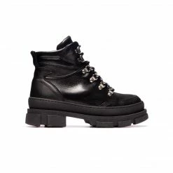 L'INTERVALLE Misfit Black Leather WOMEN