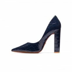 L'INTERVALLE Antonella Navy Patent Croco WOMEN