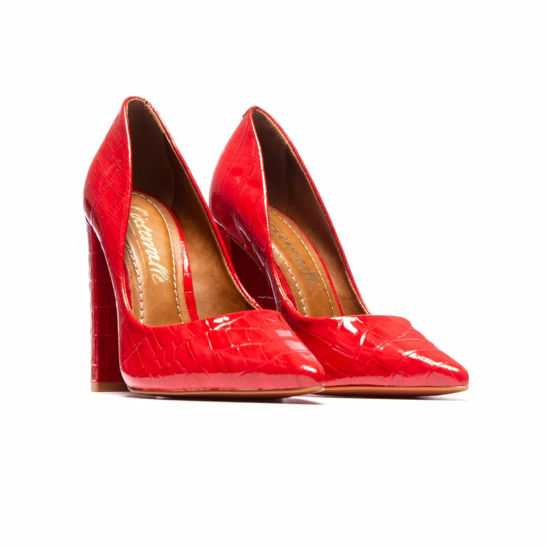 L'INTERVALLE Antonella Red Patent Croco WOMEN 3 L'INTERVALLE Antonella Red Patent Croco WOMEN