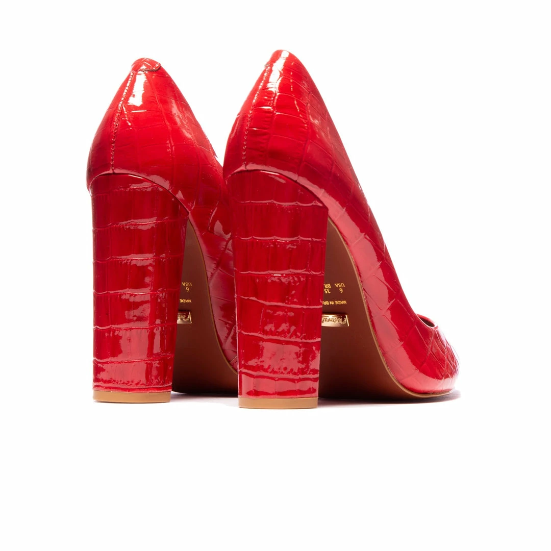 L'INTERVALLE Antonella Red Patent Croco WOMEN 4 L'INTERVALLE Antonella Red Patent Croco WOMEN