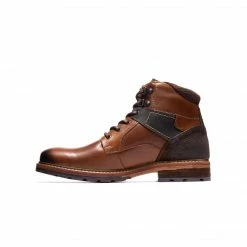 L'INTERVALLE Creek Cognac Leather MEN