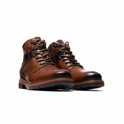 L'INTERVALLE Creek Cognac Leather MEN
