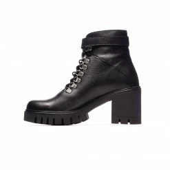 L'INTERVALLE Harris Black Leather WOMEN