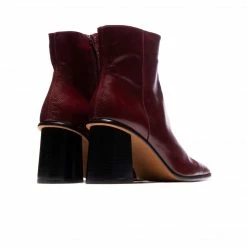 L'INTERVALLE Rosabel Burgundy Leather WOMEN