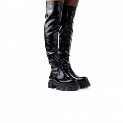 L'INTERVALLE Tilburg Black Naplack WOMEN