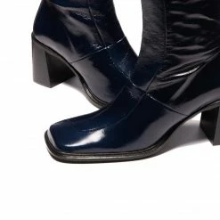 L'INTERVALLE Manor Navy Leather WOMEN