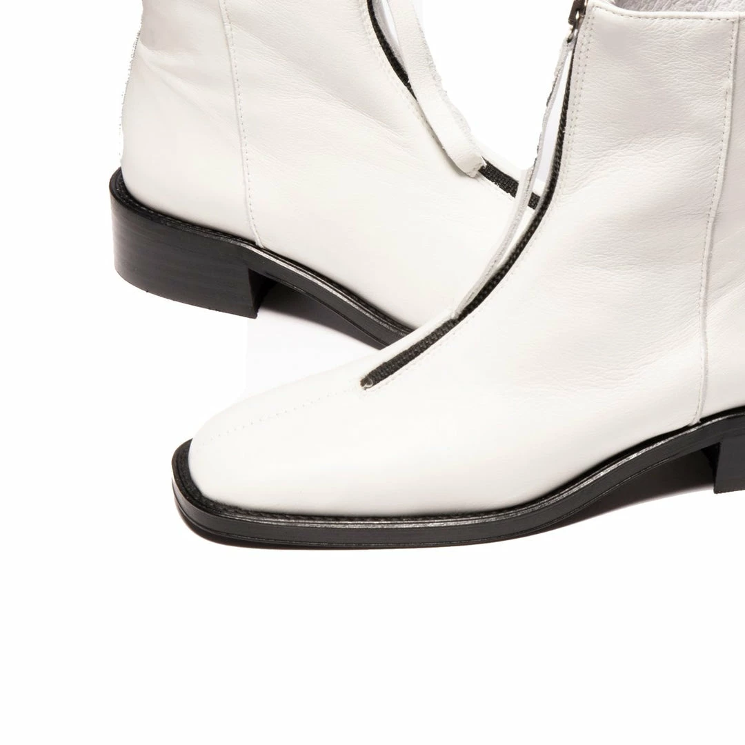 L'INTERVALLE Bruges White Leather 3 L'INTERVALLE Bruges White Leather