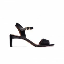 L'INTERVALLE June Black Leather WOMEN