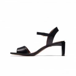 L'INTERVALLE June Black Leather WOMEN