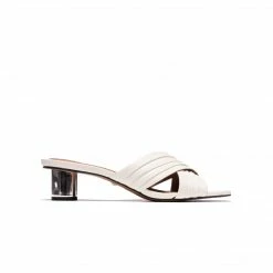 L'INTERVALLE Dulcia White Leather WOMEN