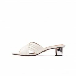 L'INTERVALLE Dulcia White Leather WOMEN